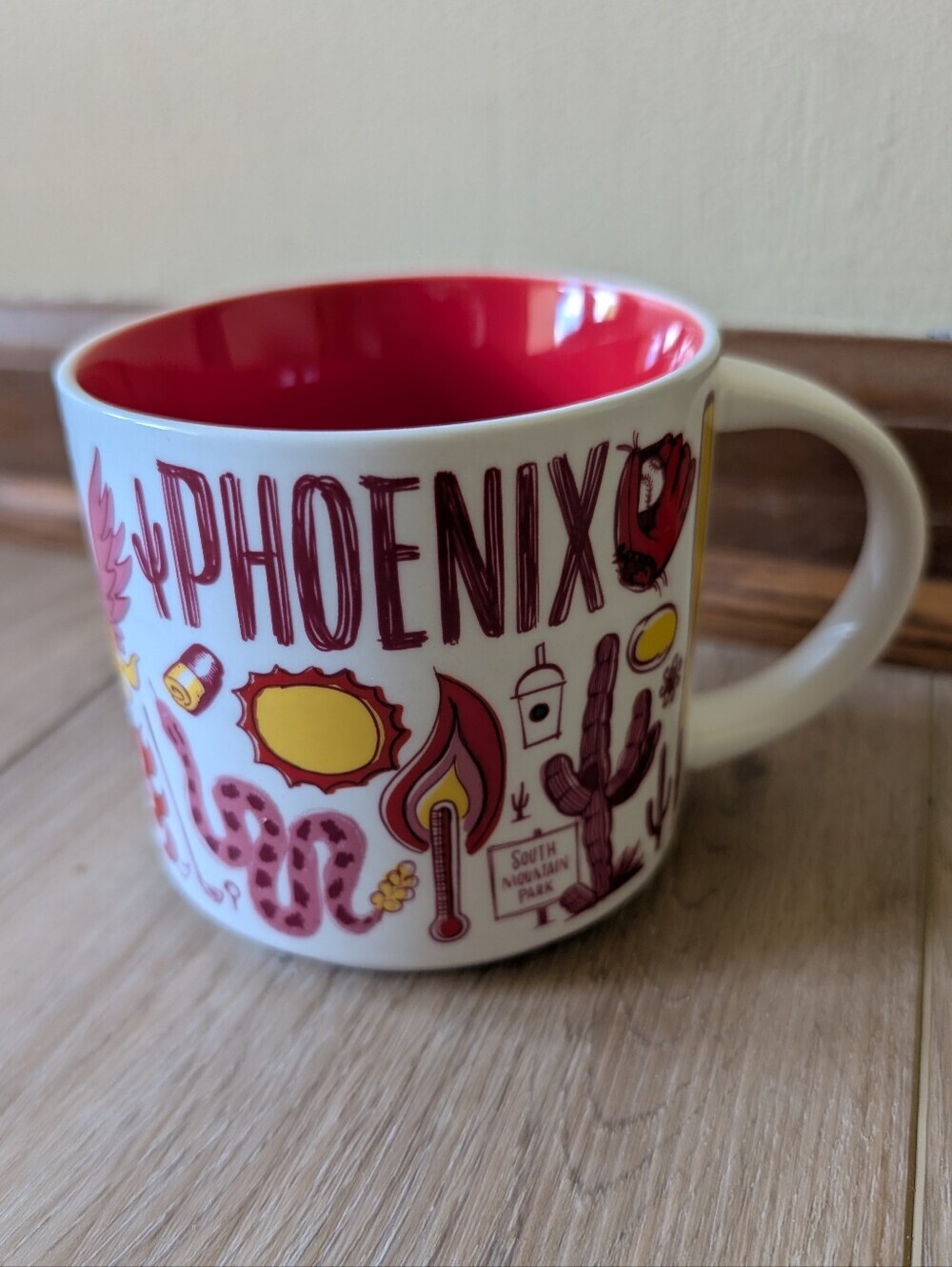 Starbucks Phoenix 'Been There' Series Ceramic Coffee Mug-Retired
